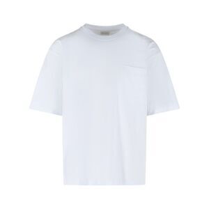 Dries Van Noten 'Heso' White Cotton T-Shirt Men